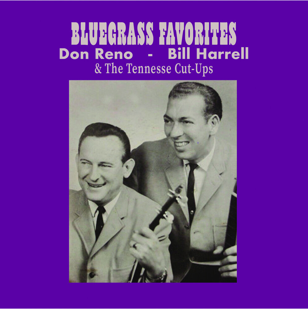 the album cover for Don Reno / Harrell,Bill & The Tennessee Cut-Ups - Bluegrass Favorites (Mod)