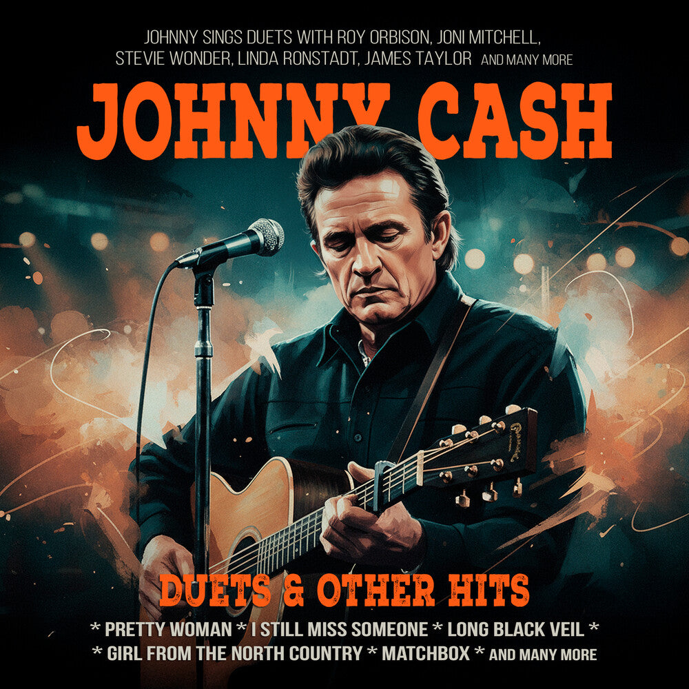the album cover for Johnny Cash - Duets & Other Hits