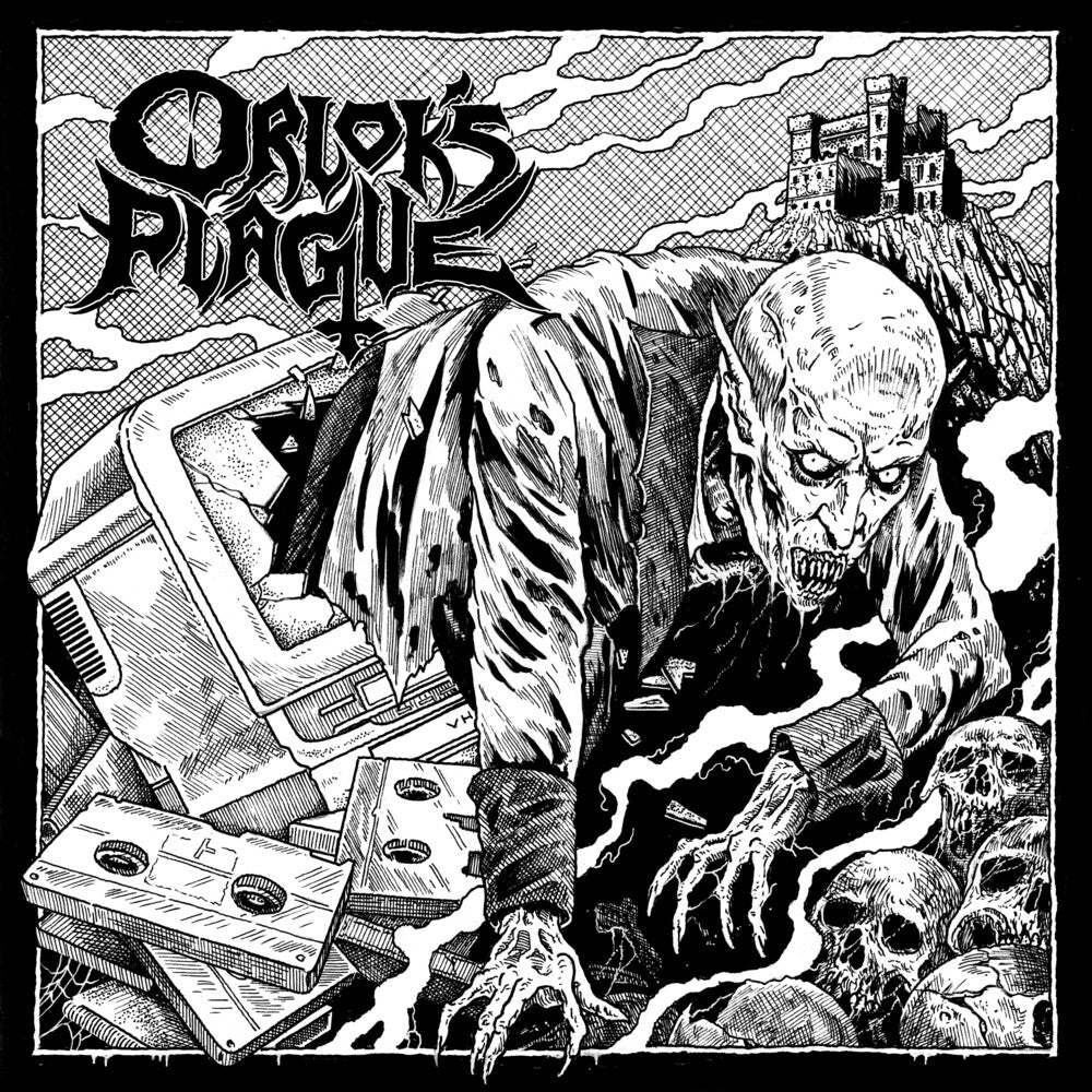 the album cover for Orlok's Plague - Jupiter's Killbox / Resonator