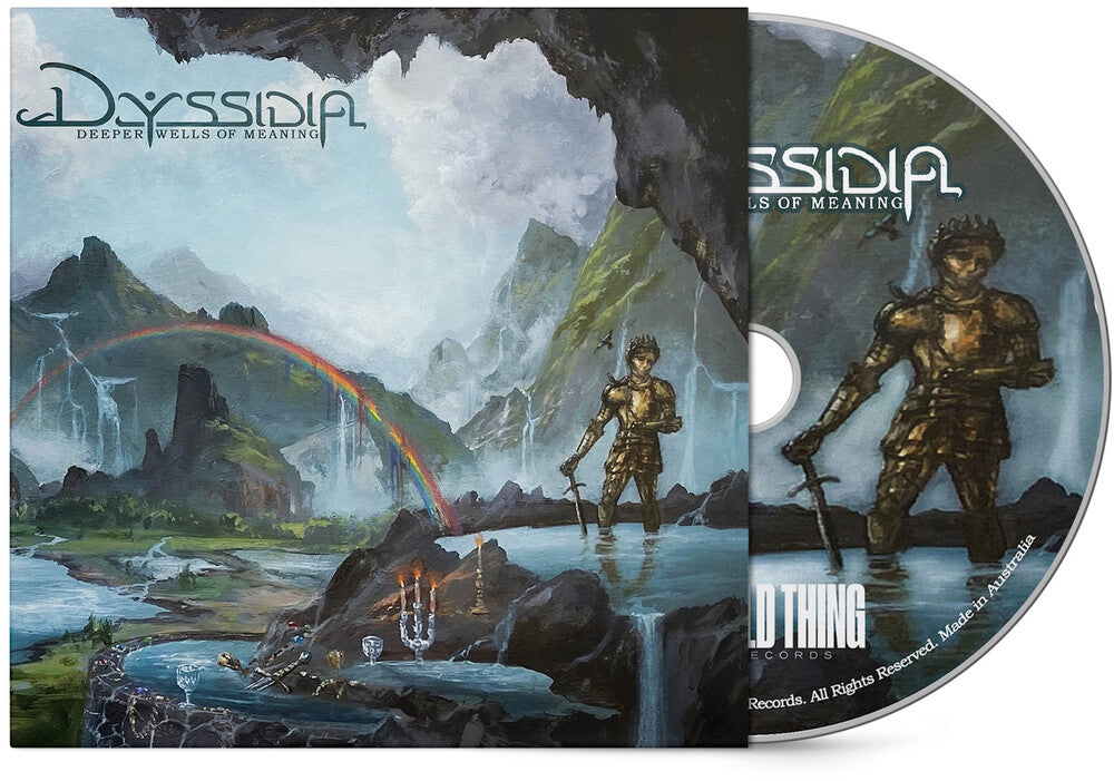 the album cover for Dyssidia - Deeper Wells Of Meaning