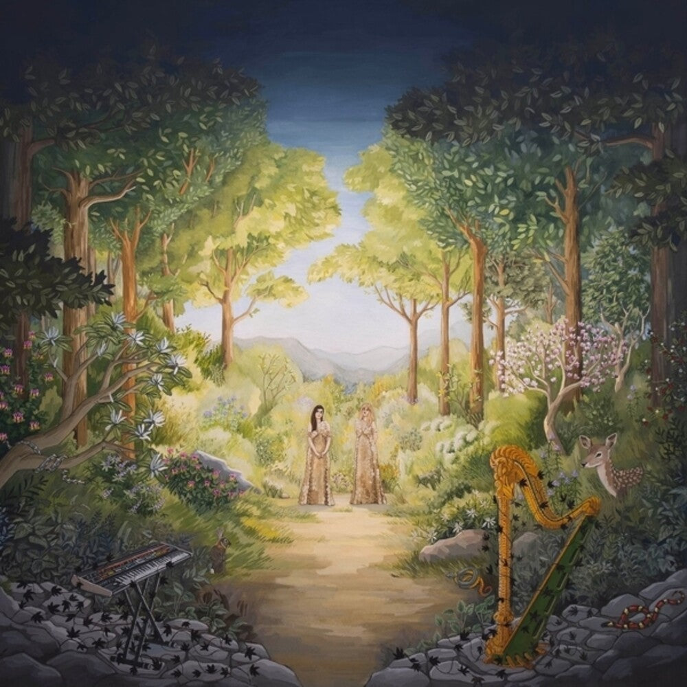 the album cover for Julianna Barwick / Lattimore,Mary - Tragic Magic