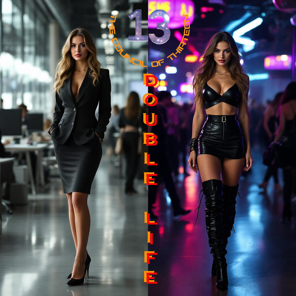 the album cover for Council Of Thirteen - Double Life