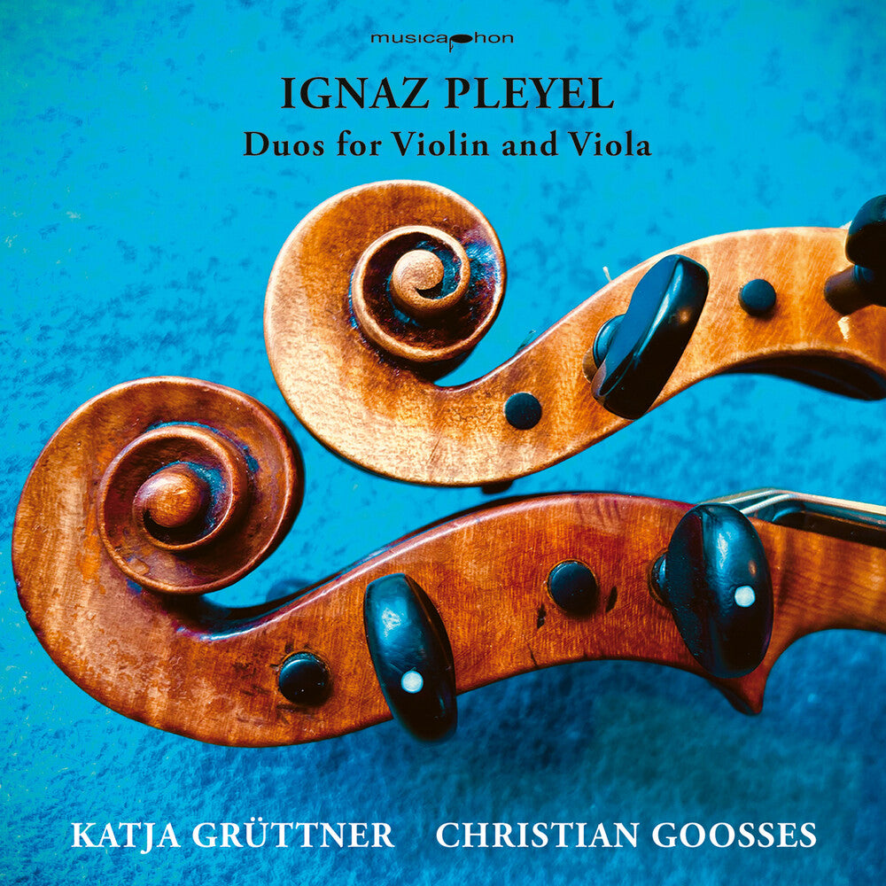 the album cover for Katja Gruettner - Duos For Vn & Viola