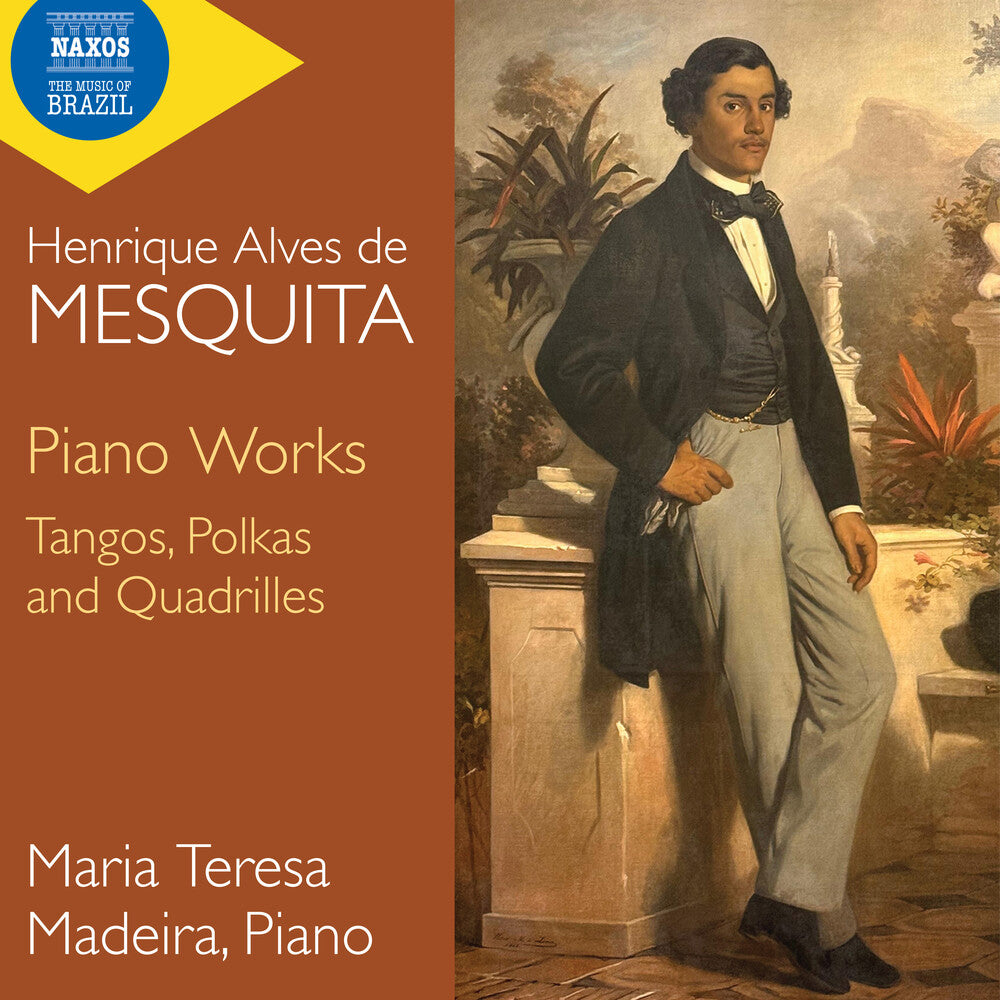 the album cover for Maria Madeira Teresa - Mesquita: Pno Works