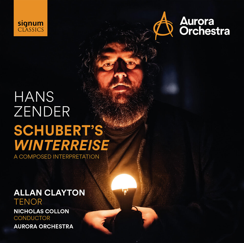 the album cover for Allan Clayton - Schuberts Winterreise - A Composed Interpretation
