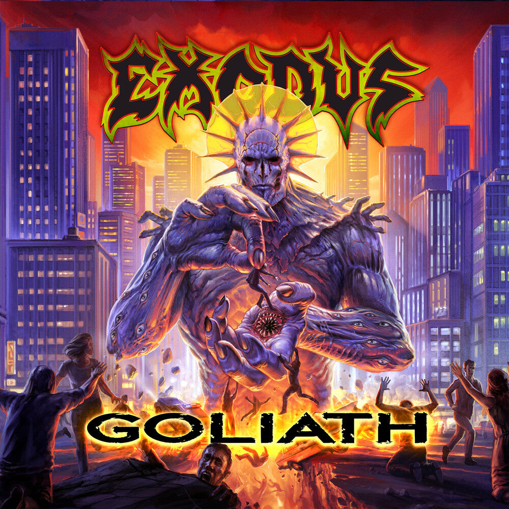 the album cover for Exodus - Goliath