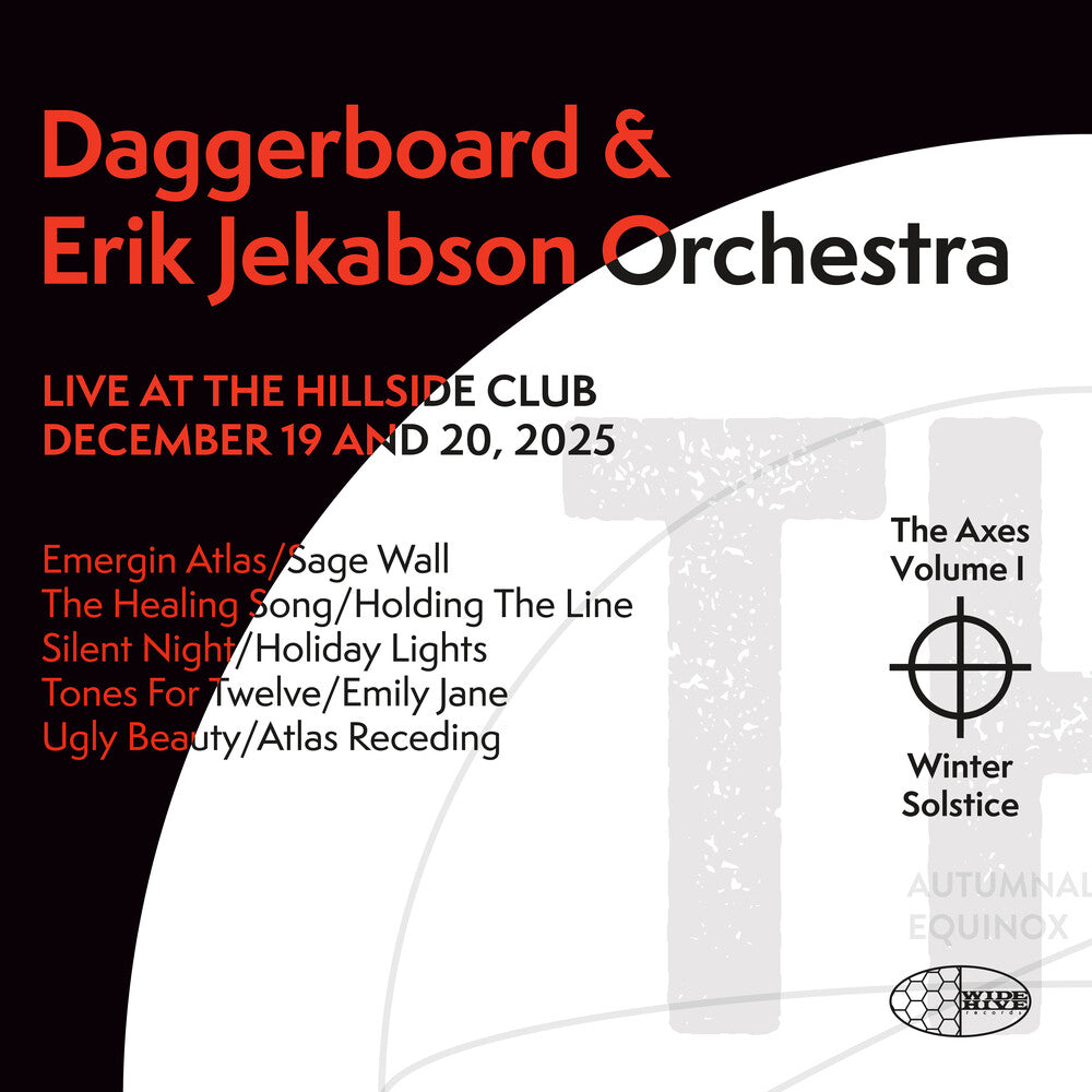 the album cover for Daggerboard & Erik Jekabson Orchestra - Axes Volume Iv: Winter Solstice