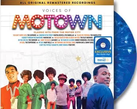 Various - The Voices Of Motown (blue marble) LP