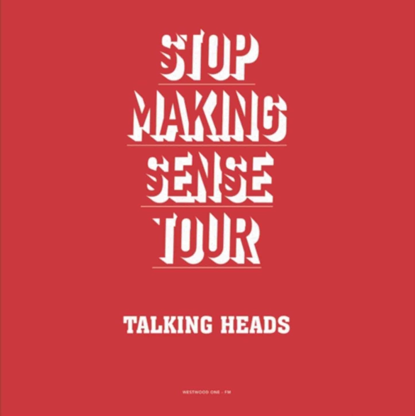 Talking Heads - Stop Makin Sense Tour LP