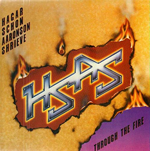 Hagar, Schon, Aaronson, Shrieve - Though The Fire LP