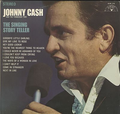Johnny Cash And The Tennessee Two – The Singing Story Teller LP