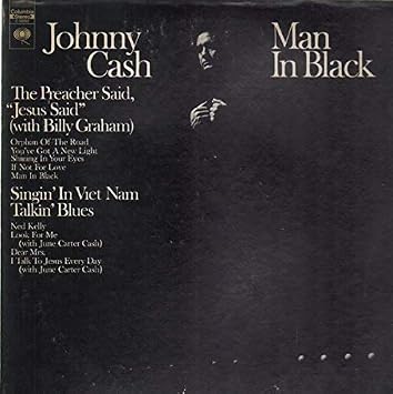 Johnny Cash - Man In Black LP