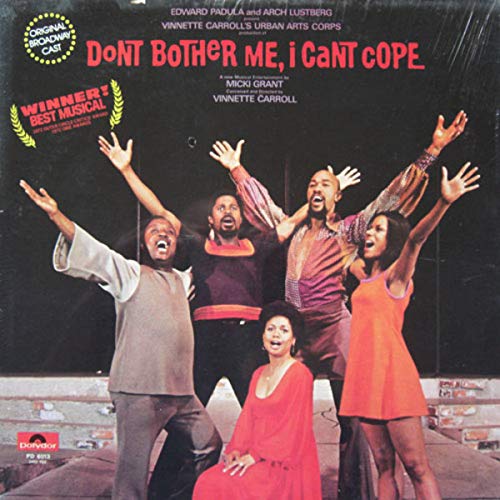 Don't Bother Me, I Can't Cope - Original Broadway Cast LP