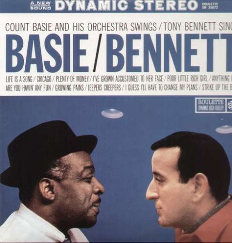 Count Basie / Tony Bennett - Basie Swings, Bennett Sings LP