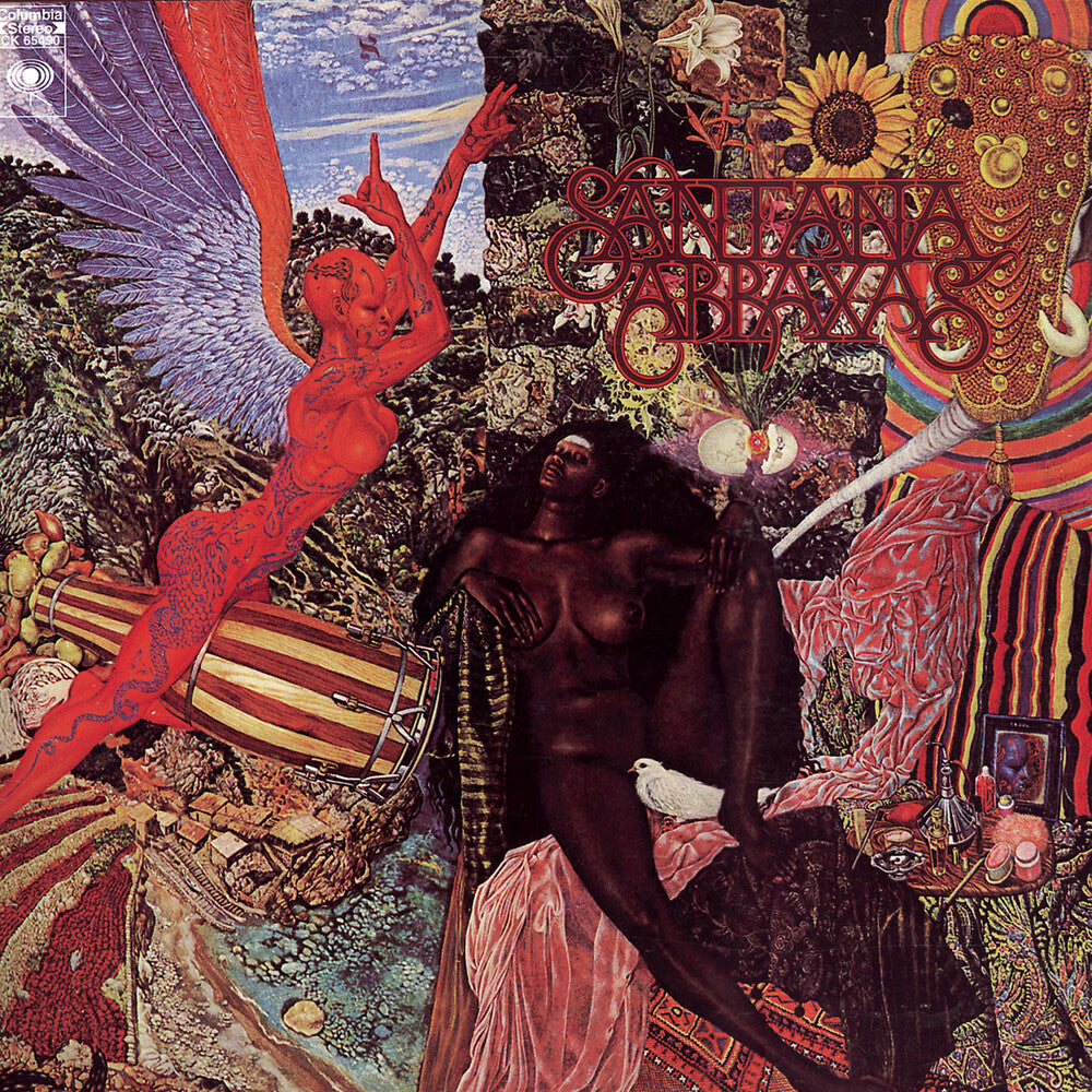 the album cover for Santana - Abraxas (remastered)