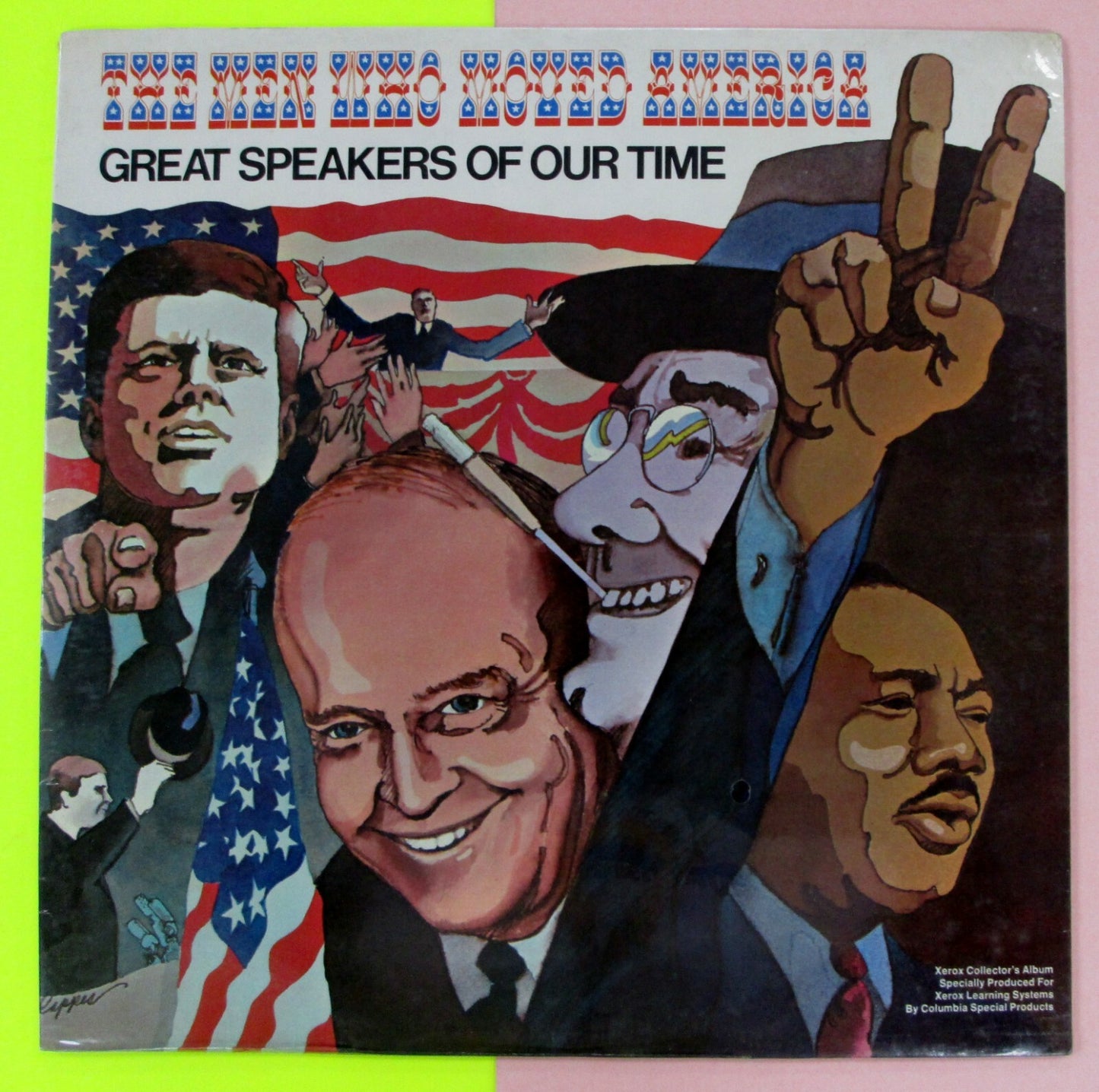 Various – The Men Who Moved America: Great Speakers Of Our Time LP
