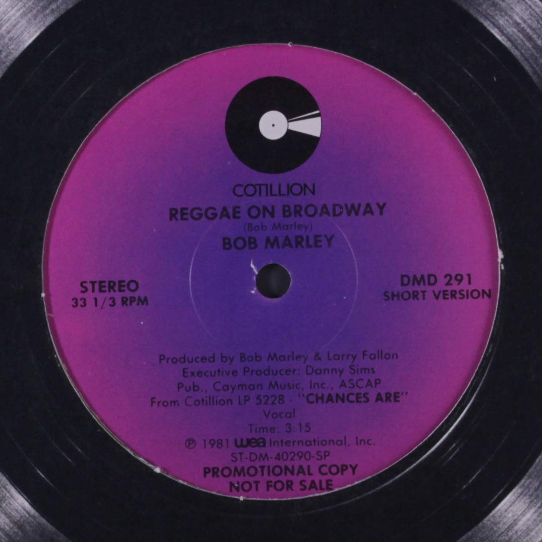Bob Marley - Reggae On Broadway 12"