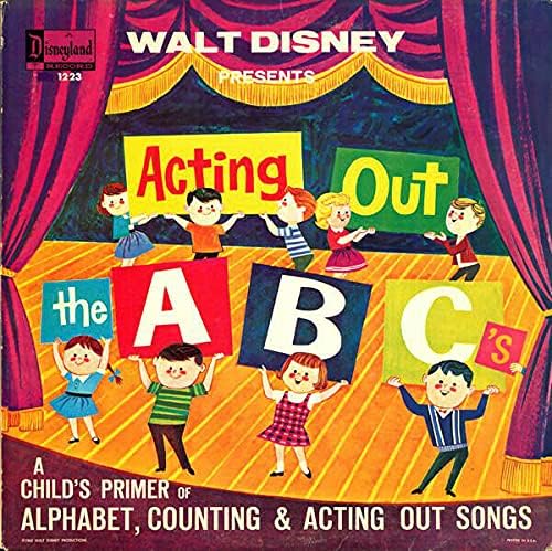 Walt Disney Presents - Acting Out The ABC's LP