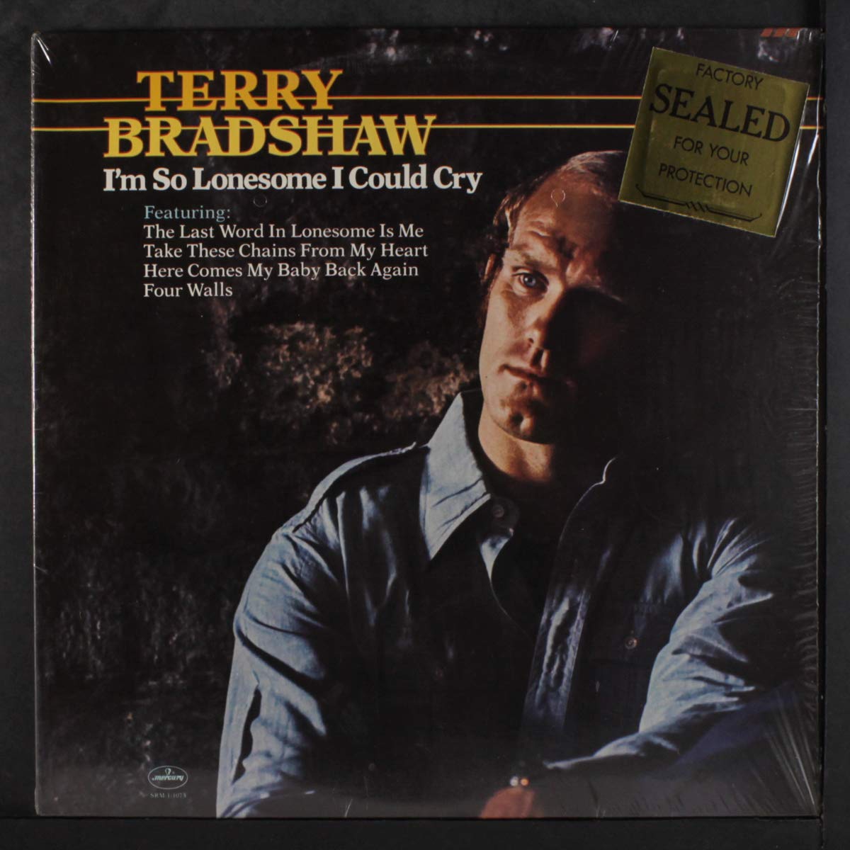 Terry Bradshaw – I'm So Lonesome I Could Cry LP