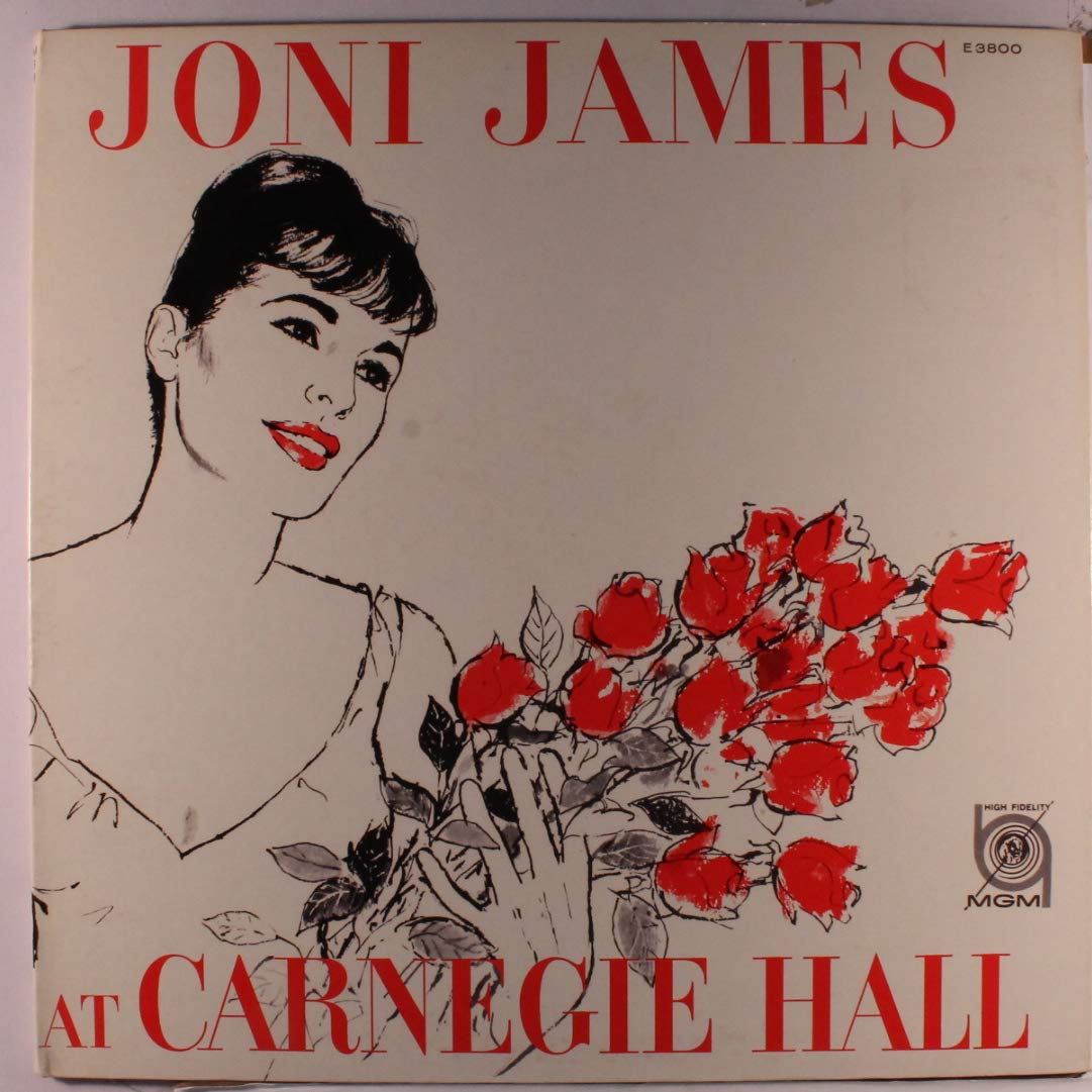 Joni James – Joni James At Carnegie Hall LP