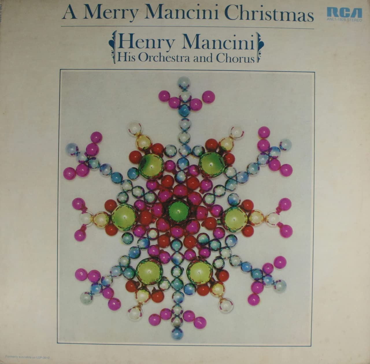 Henry Mancini - A Merry Mancini Christmas LP