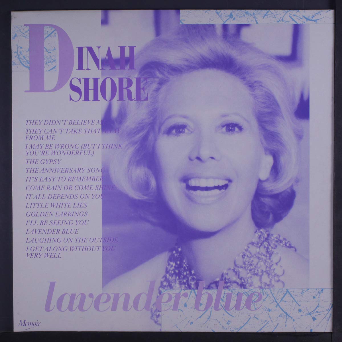 Dinah Shore – Lavender Blue LP