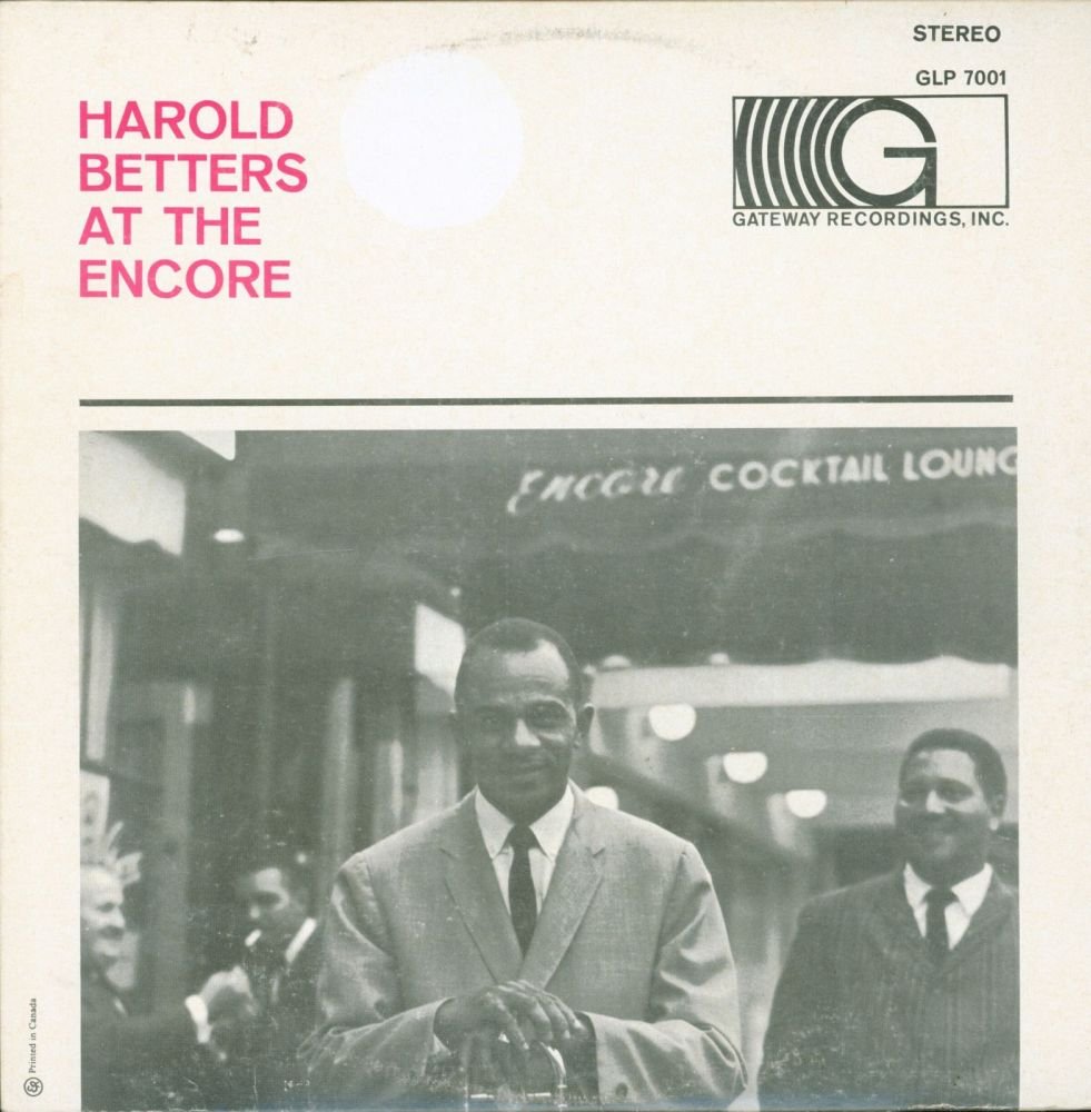 Harold Betters – At The Encore LP