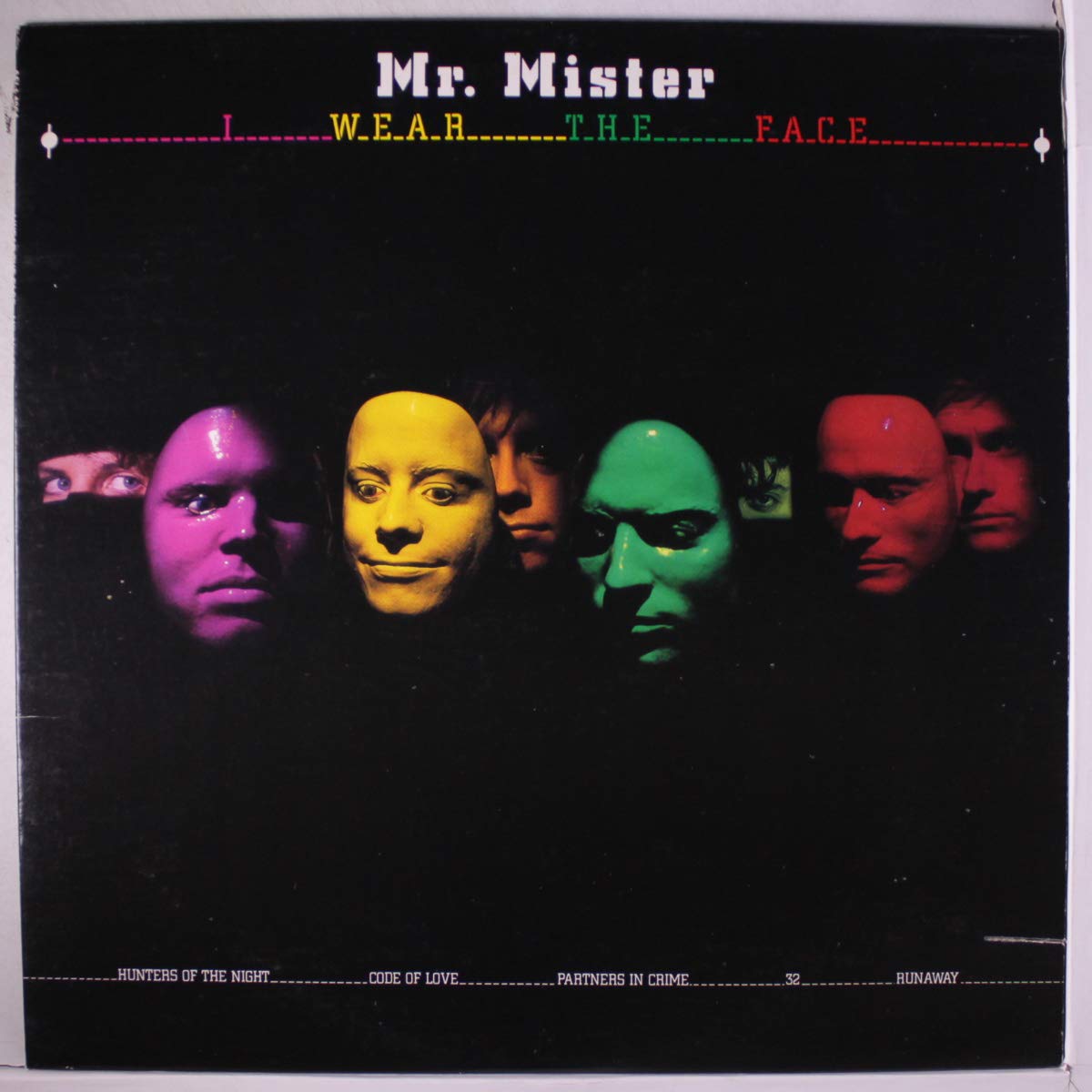 Mr. Mister - I Wear The Face LP