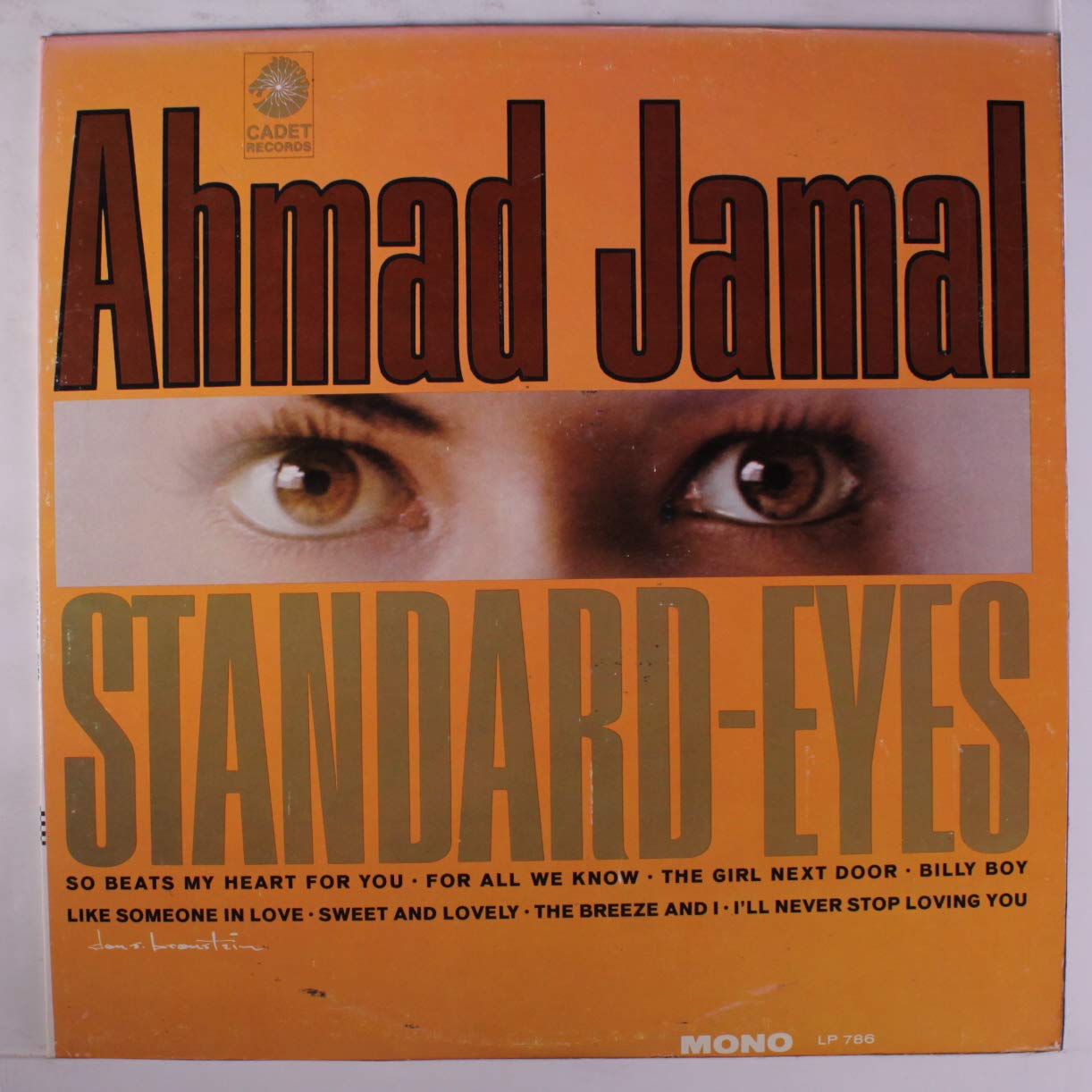 Ahmad Jamal - Standard Eyes LP