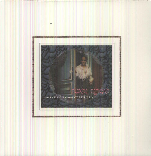 the album cover for Blonde Redhead - Misery Is A Butterfly