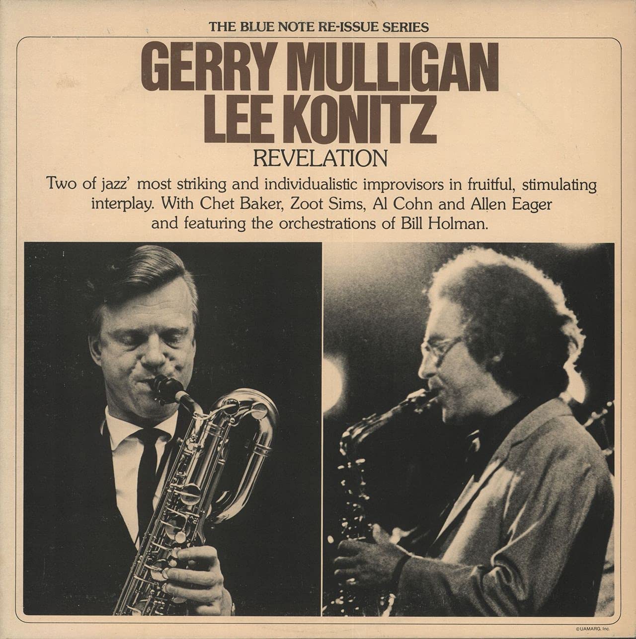 Gerry Mulligan / Lee Konitz - Revelation LP