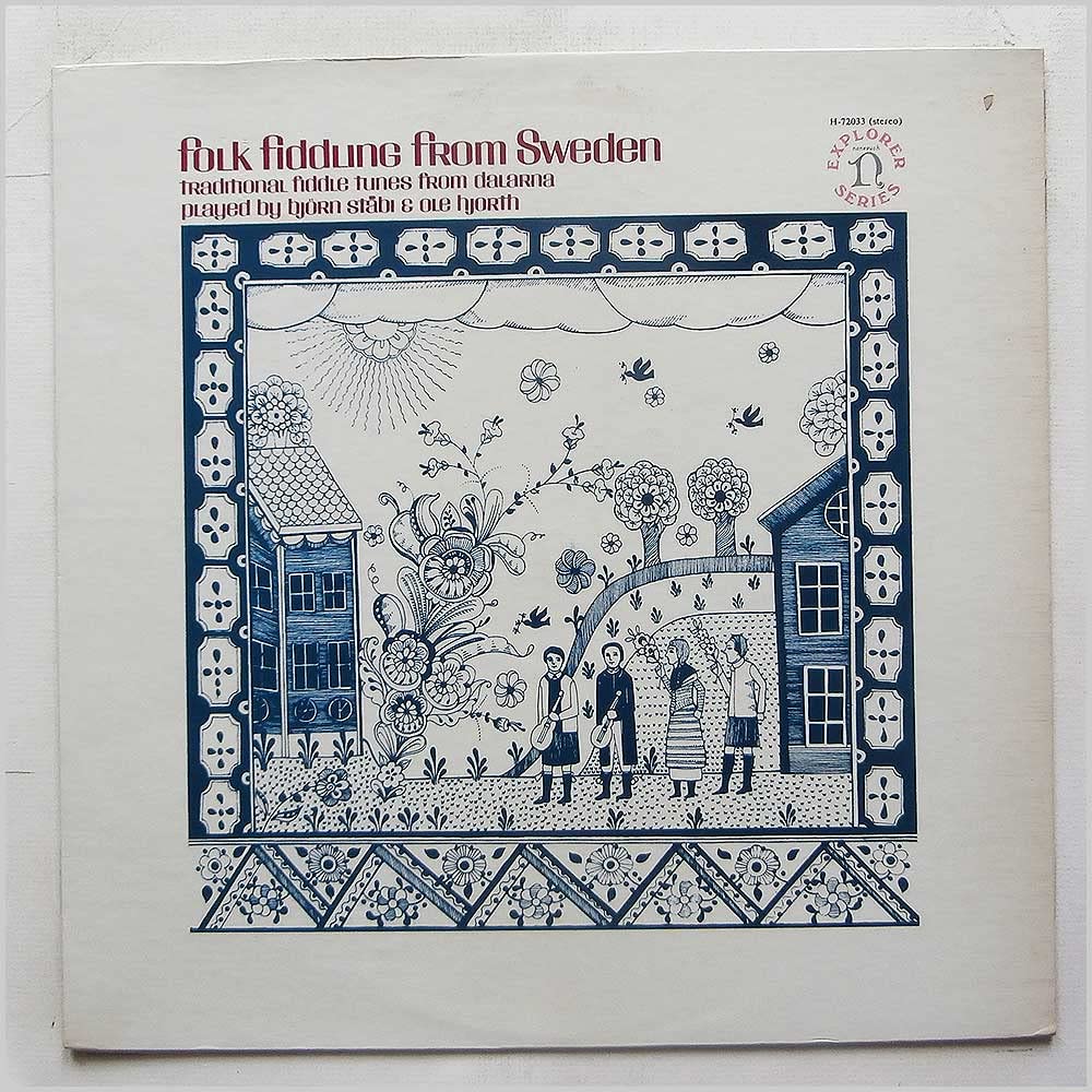 Björn Ståbi & Ole Hjorth – Folk Fiddling From Sweden (Traditional Fiddle Tunes From Dalarna) LP