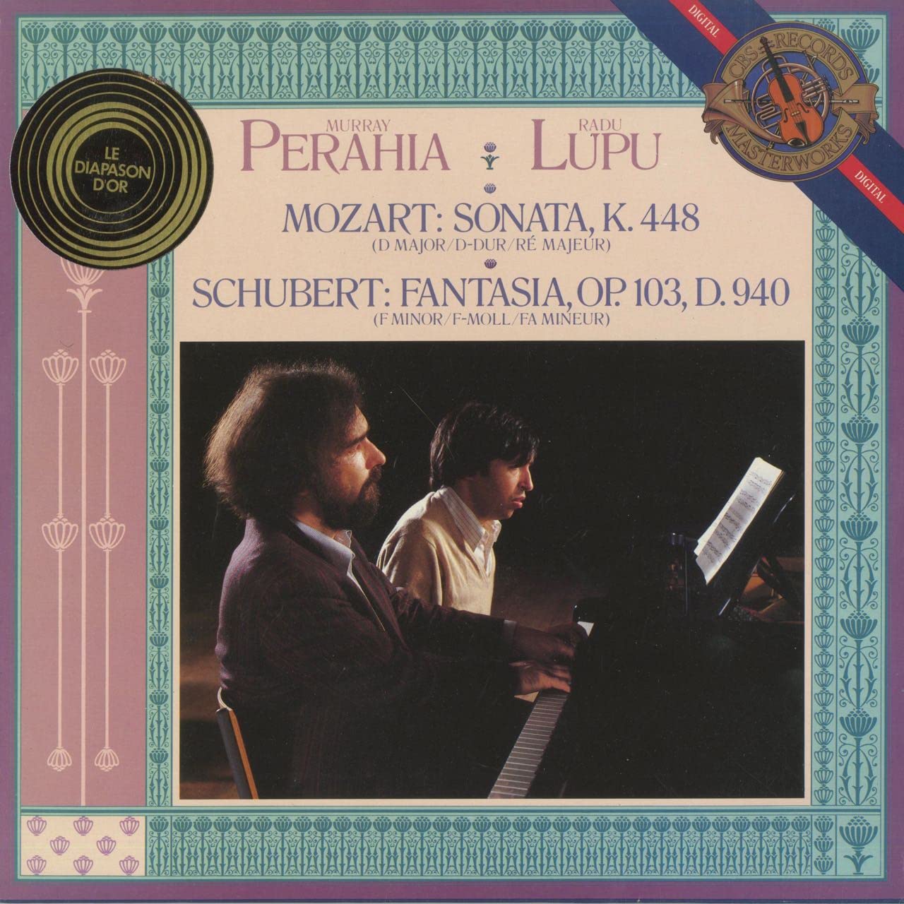 Mozart / Murray Perahia, Radu Lupu - Sonata, K. 448 LP