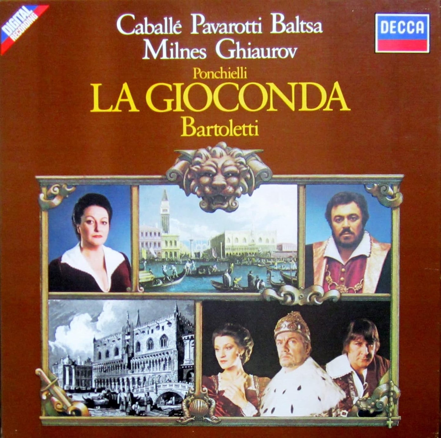 Ponchielli - Caballé, Pavarotti, Baltsa, Milnes, Ghiaurov, Bartoletti – La Gioconda 3LP Boxset