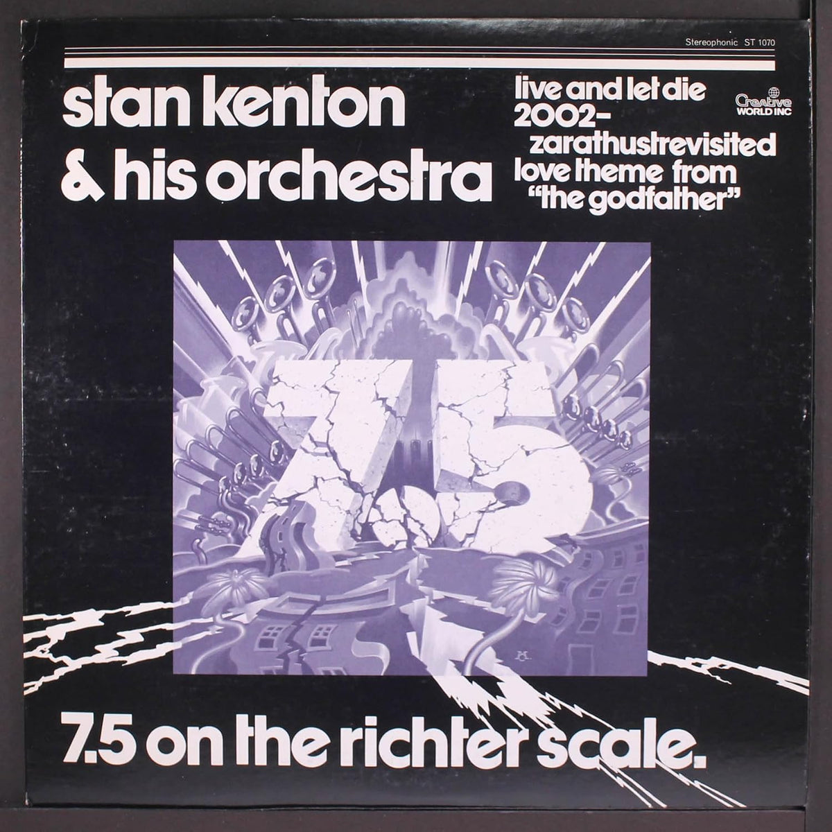 Stan Kenton & His Orchestra – 7.5 On The Richter Scale LP