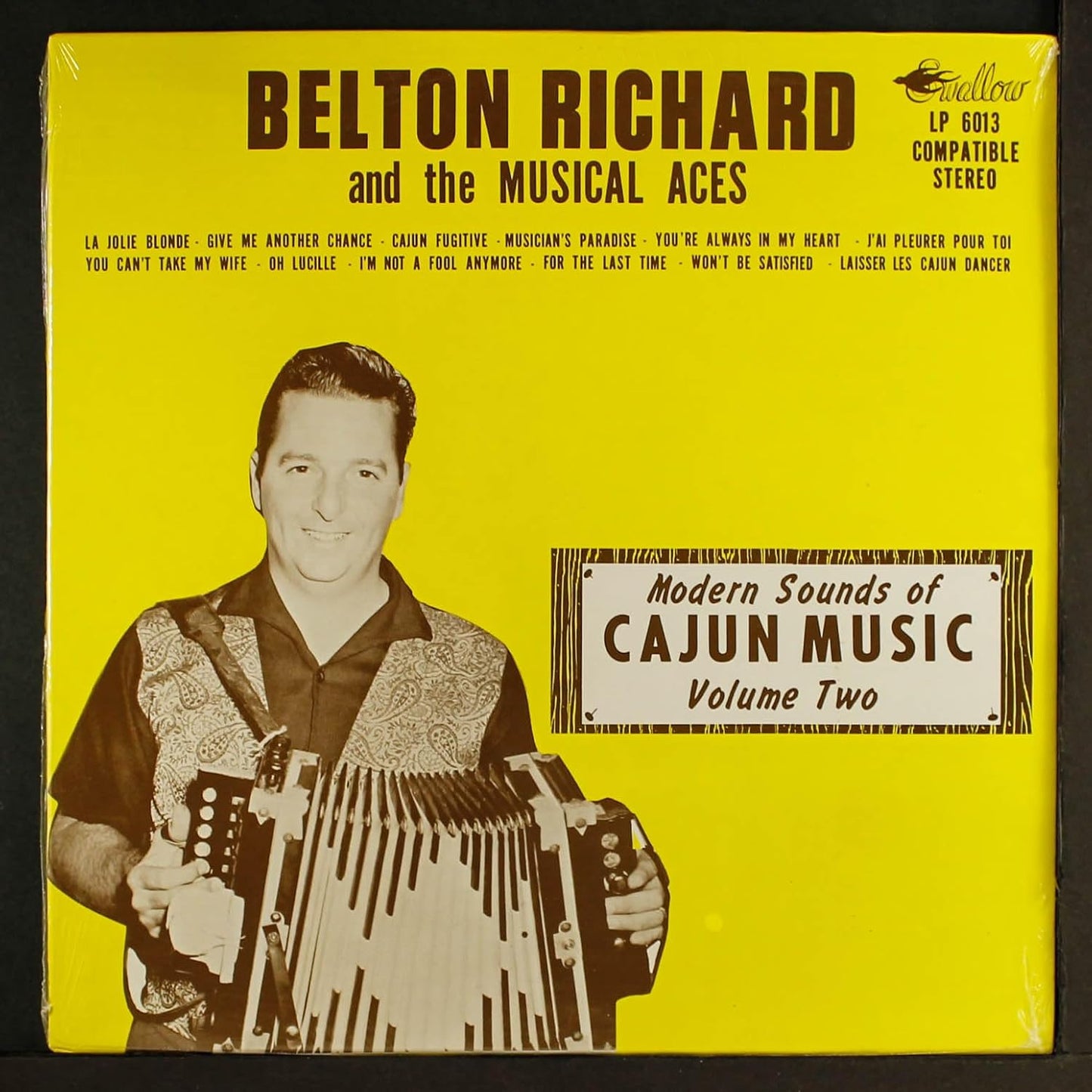 Belton Richard And The Musical Aces – Modern Sounds Of Cajun Music Volume Two LP