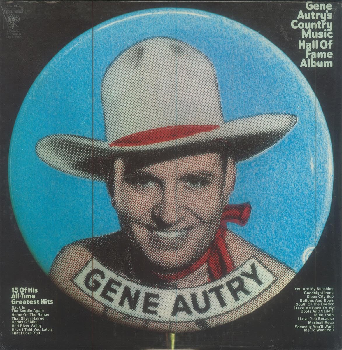 Gene Autry – Gene Autry's Country Music Hall Of Fame Album LP