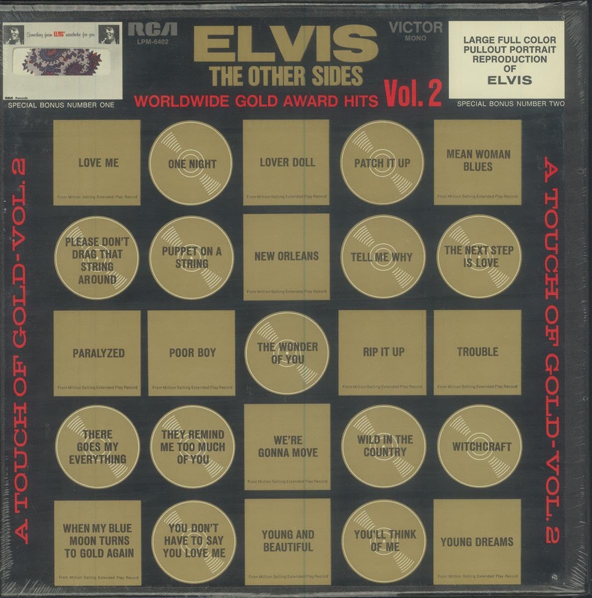 Elvis Presley – The Other Sides - Worldwide Gold Award Hits - Vol. 2 4LP Boxset