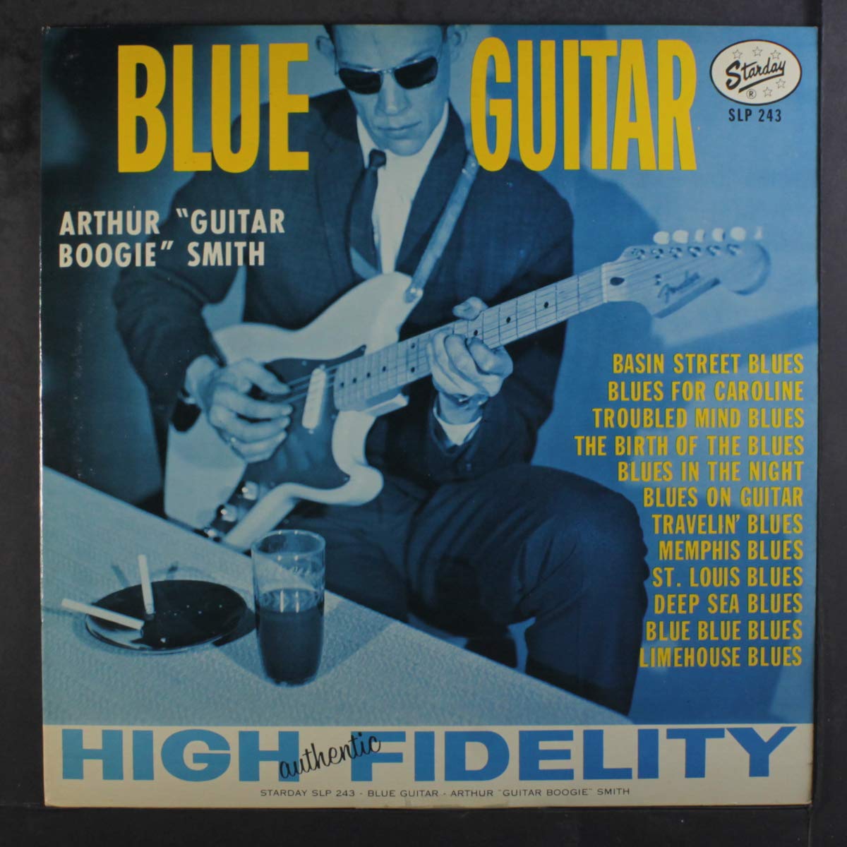 Arthur "Guitar Boogie" Smith – Blue Guitar LP