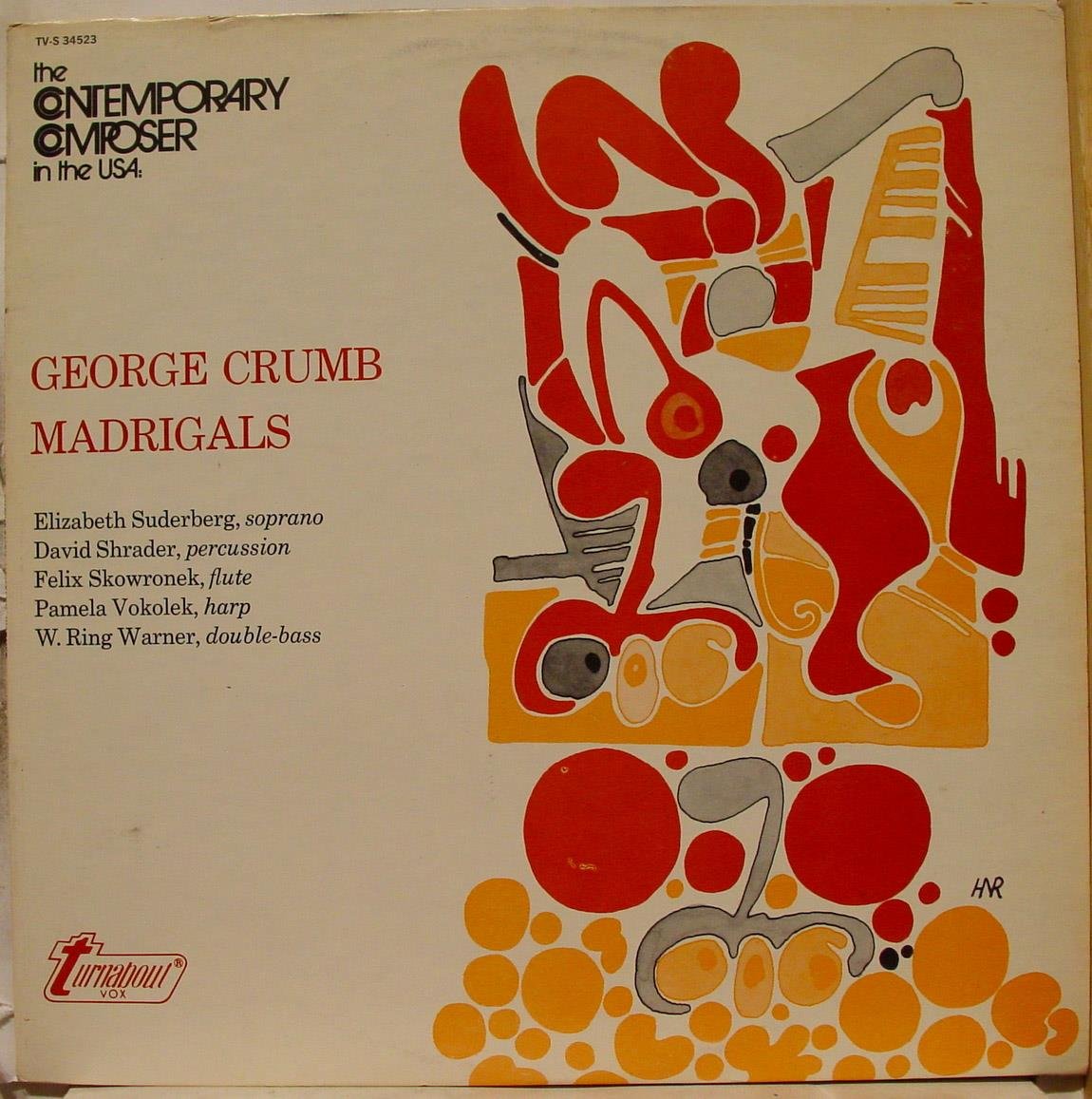 George Crumb - Madrigals LP
