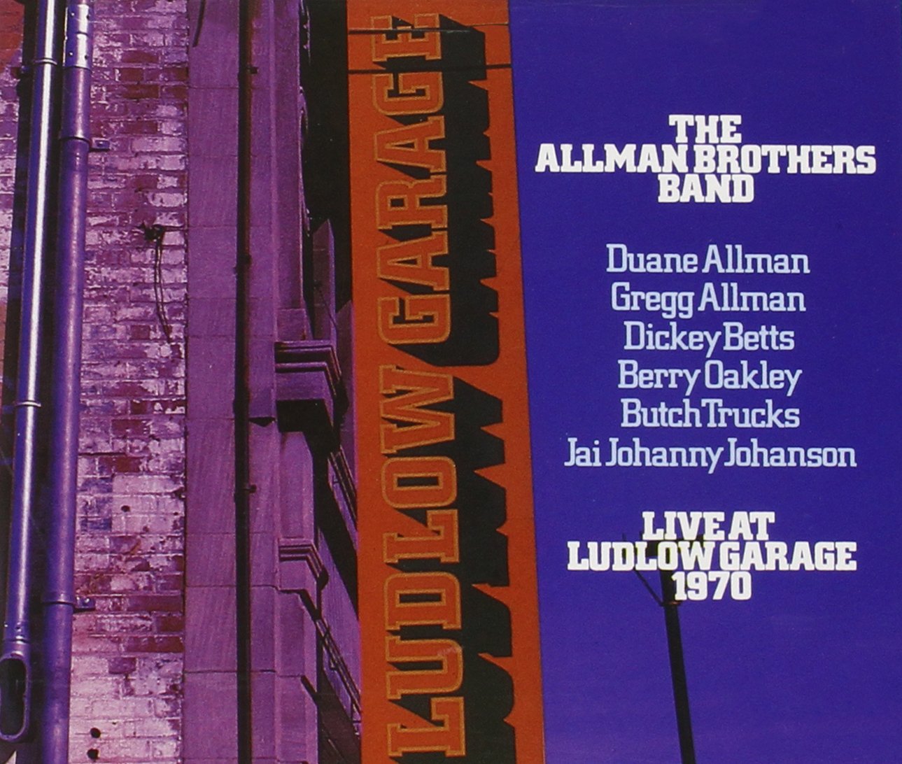 The Allman Brothers Band – Live At Ludlow Garage 1970 CD