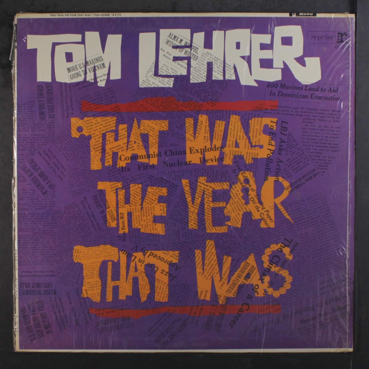 Tom Lehrer – That Was The Year That Was LP