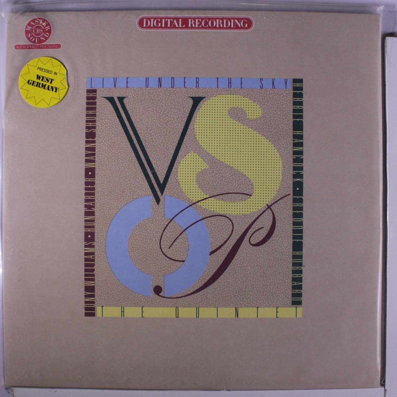 The V.S.O.P. Quintet – Live Under The Sky LP