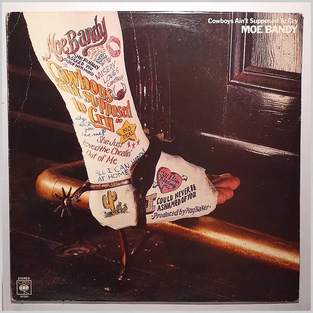 Moe Bandy – Cowboys Ain't Supposed To Cry LP
