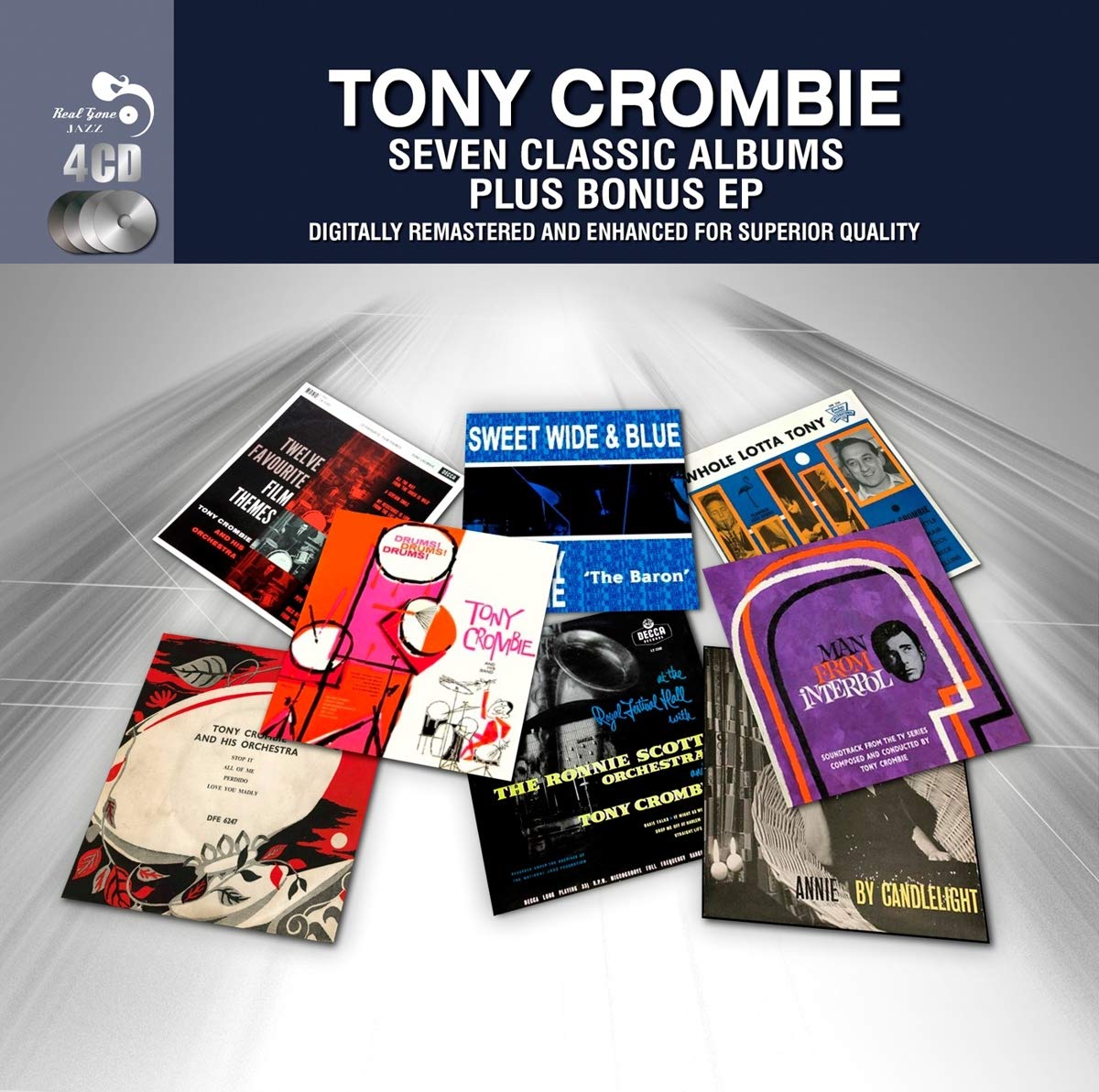 Tony Crombie – Seven Classic Albums Plus Bonus EP CD
