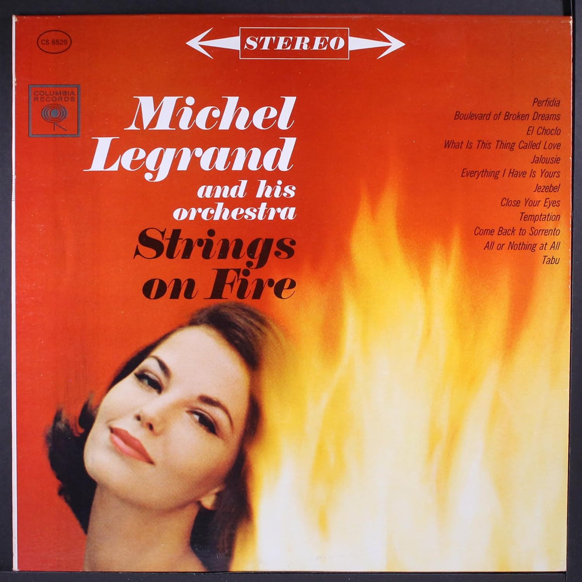Michel Legrand And His Orchestra – Strings On Fire LP