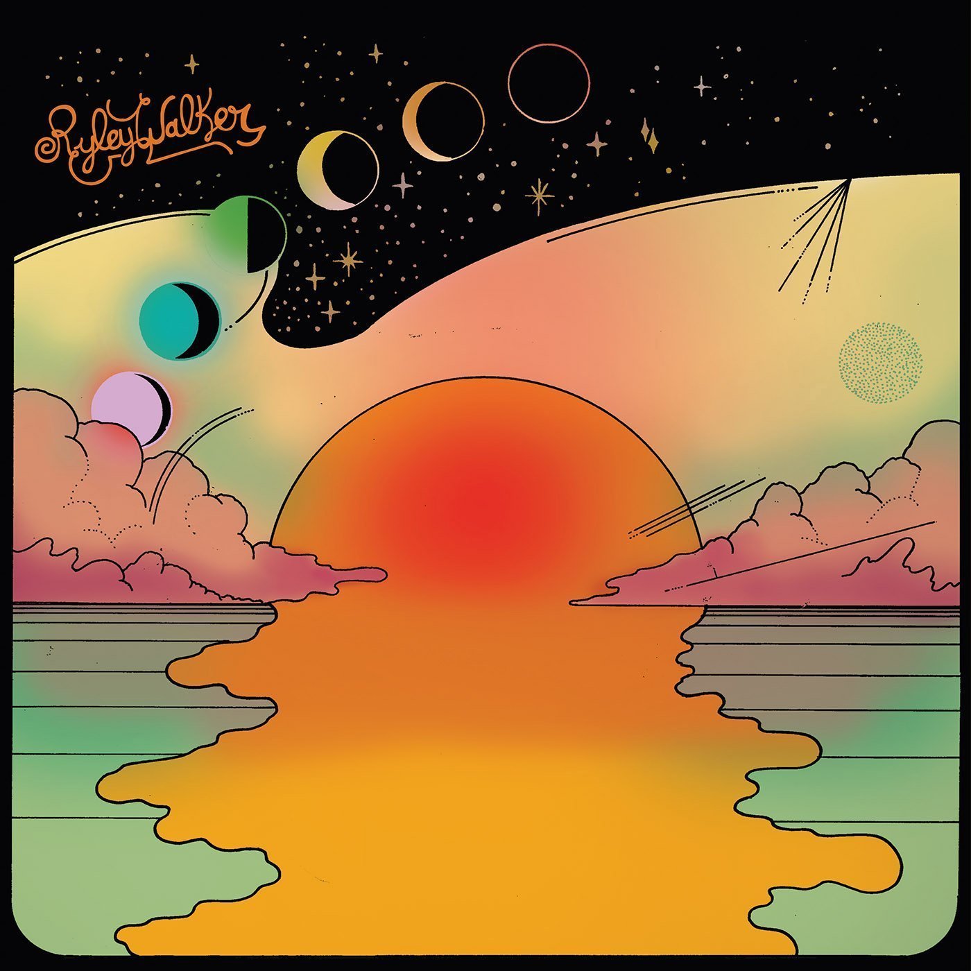 Ryley Walker – Golden Sings That Have Been Sung - Deep Cuts Edition (Pink Frost & Sea Foam Blue) 2LP