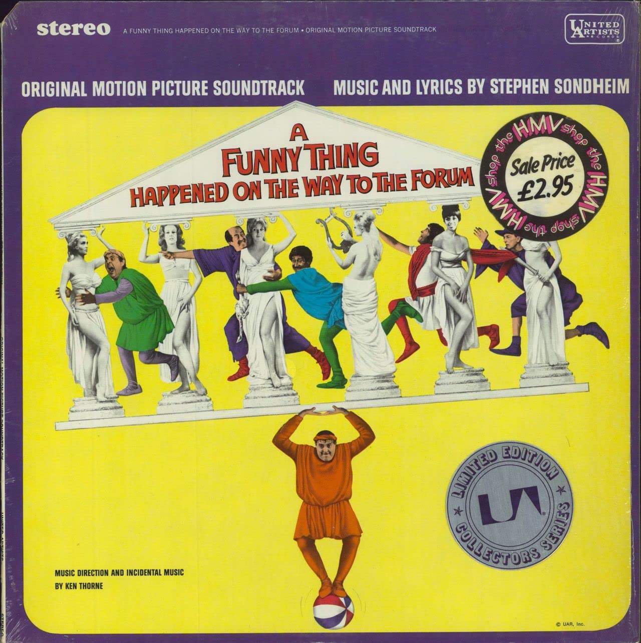 Stephen Sondheim – A Funny Thing Happened On The Way To The Forum (Original Motion Picture Soundtrack) LP