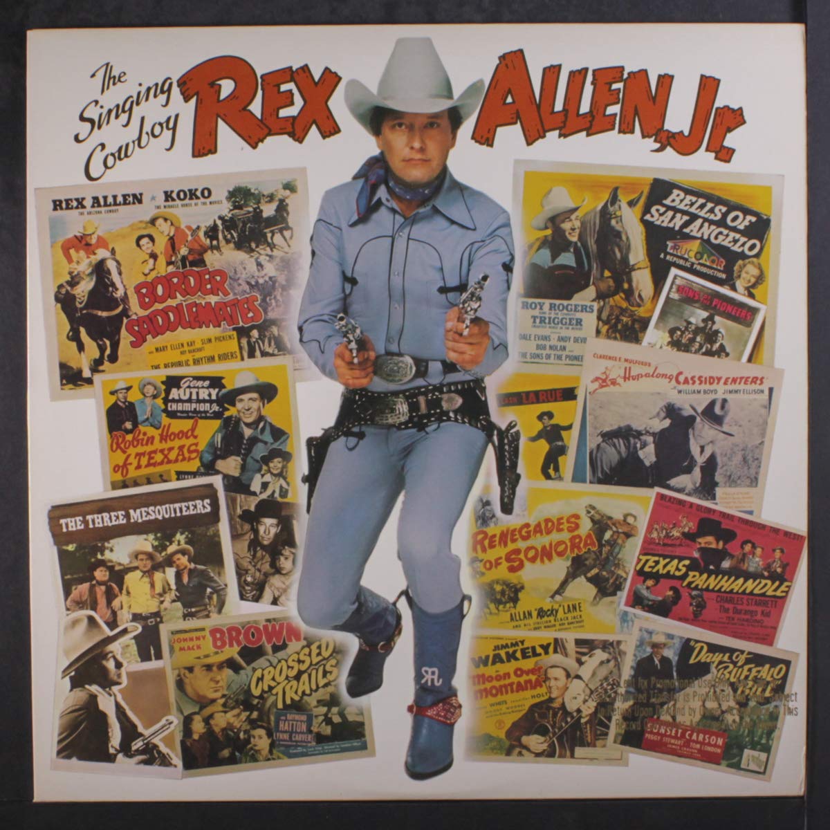 Rex Allen - The Singing Cowboy LP