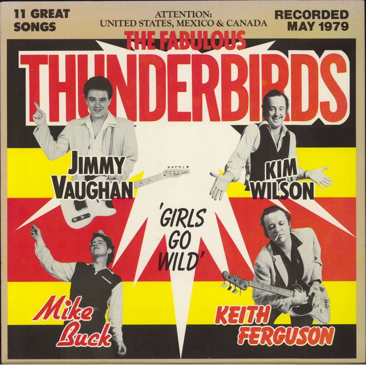 The Fabulous Thunderbirds - Girls Go Wild LP